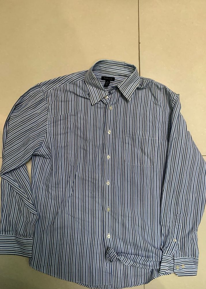 van heusen  Striped Blue Shirt