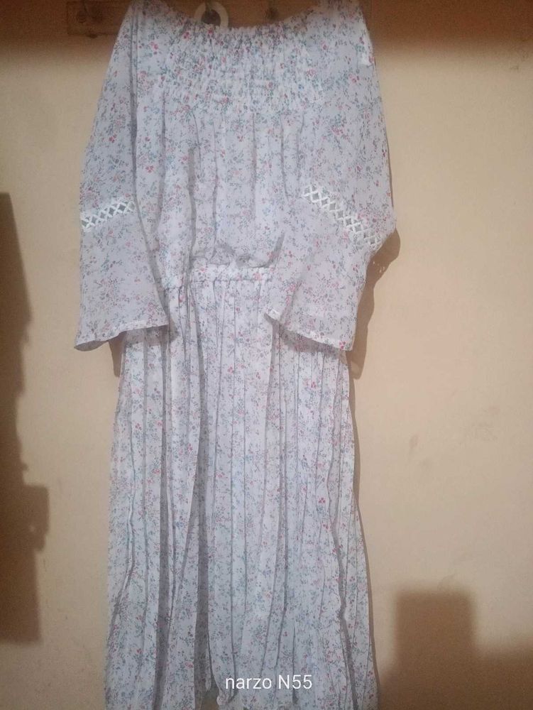 Floral Print Maxi Dress