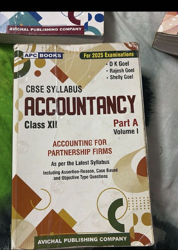 Accountancy Class XII - 3 books Set