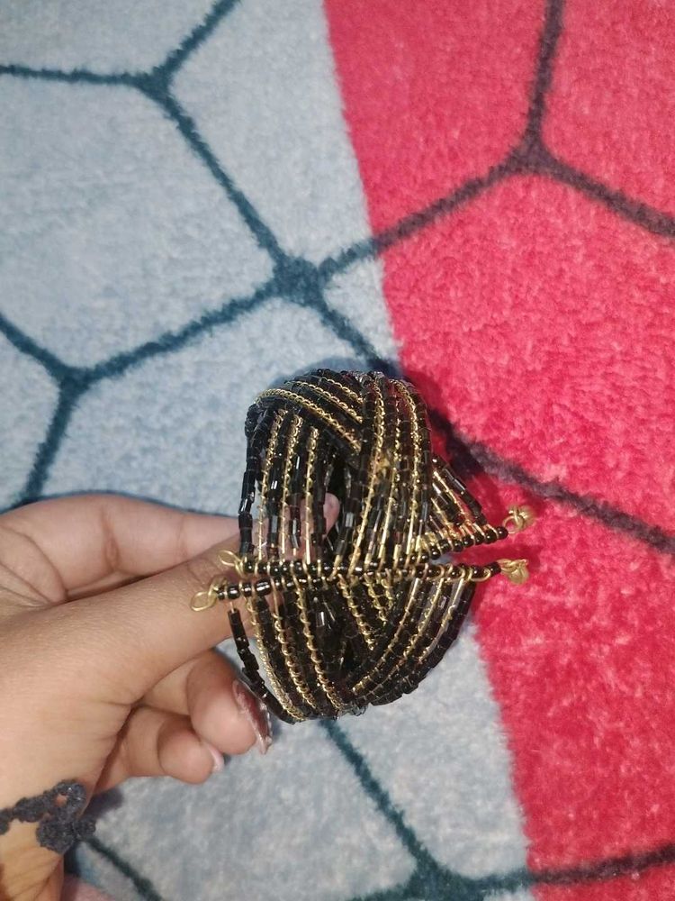 Beaded Bangle Bracelet