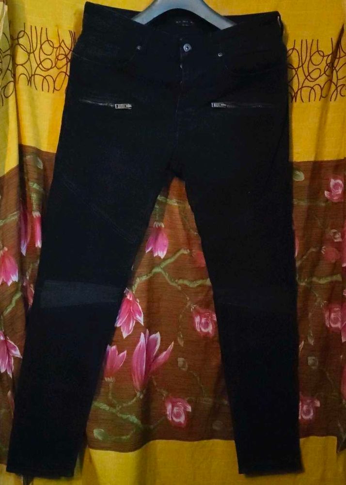 Black Denim Jeans