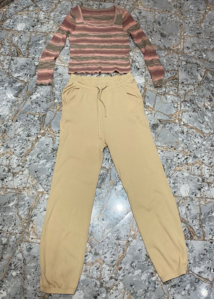 Ribbed Pant&amp;top