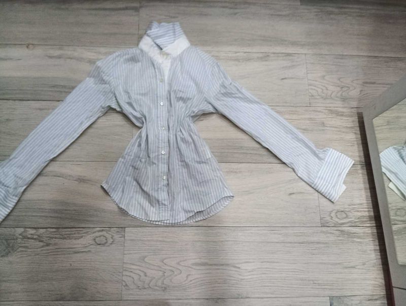 Full Sleeves Fitted T Shirt