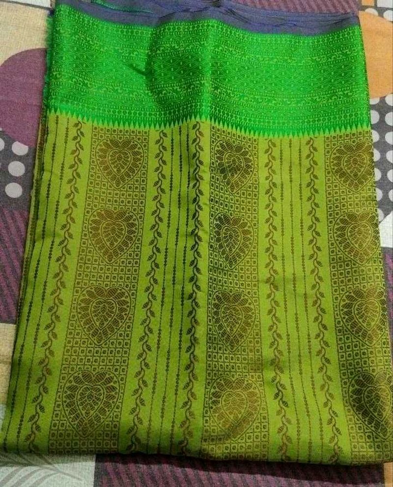 Elegant Beautiful Self Woven Cotton Silk Saree