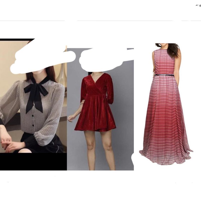 3 Combo Top And Dress 😳😳😳😳