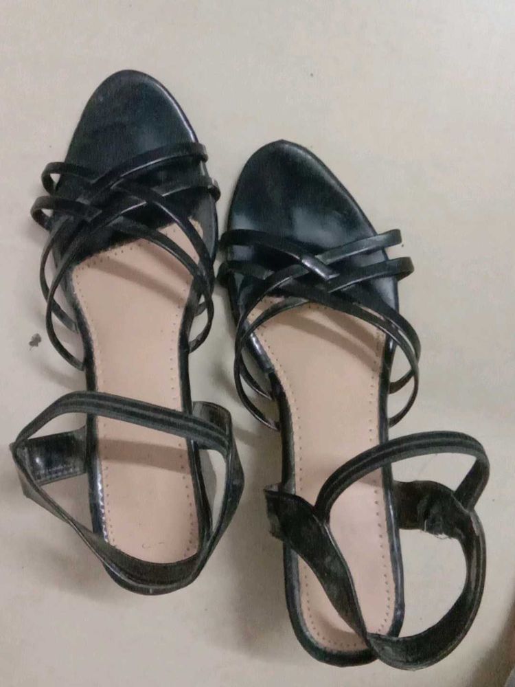 Black block Heels