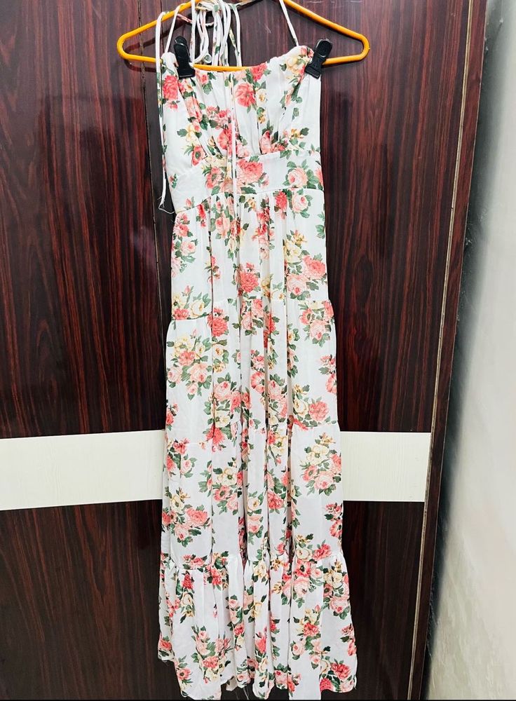 Flair Floral Ruched Dress