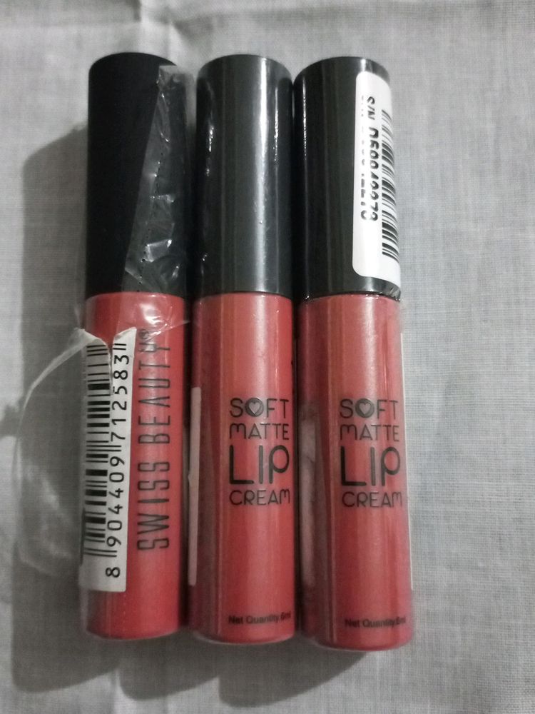 Swiss Beauty Soft Matte Lip Cream Set