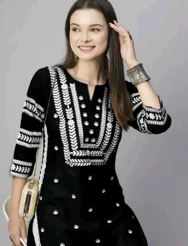 Elegant Embroidered Kurta