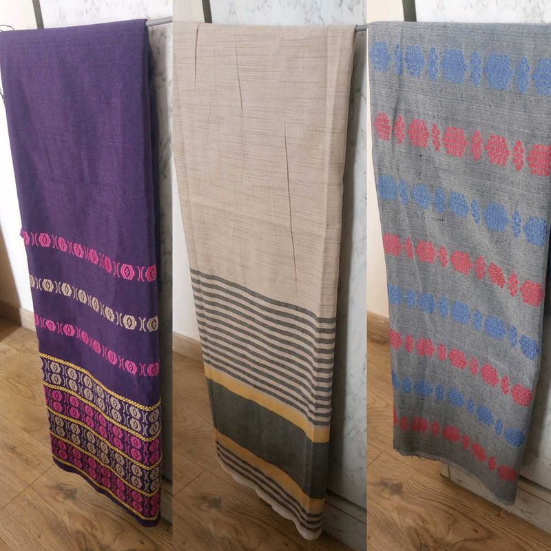 3 Kurti Cloth Pieces