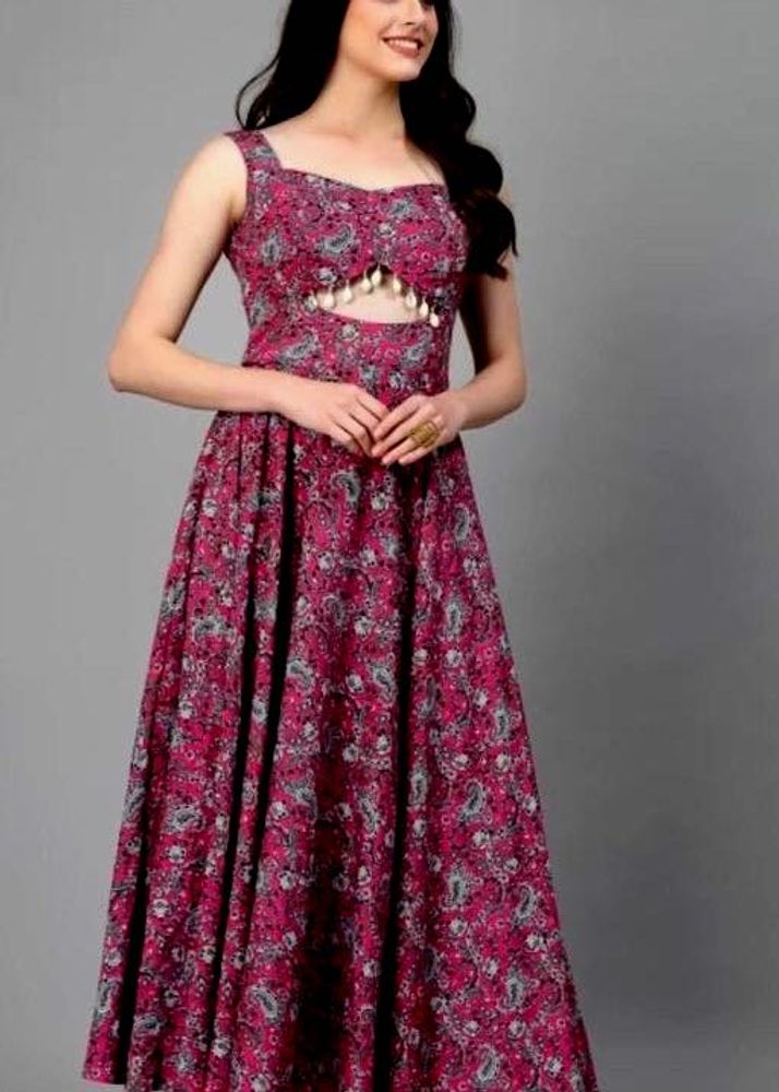 Paisley Ethnic Gown