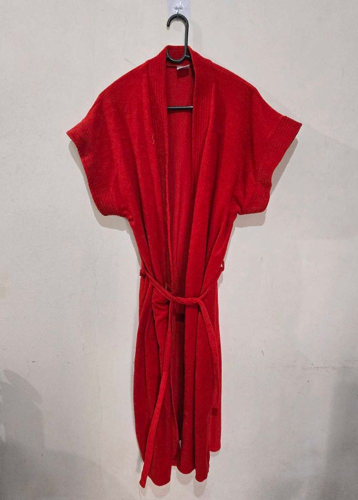 Red Bathrobe for Women
