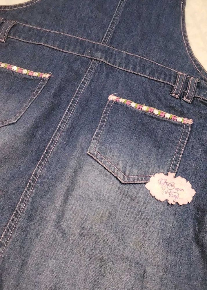 Denim Overalls/ One Piece Dress