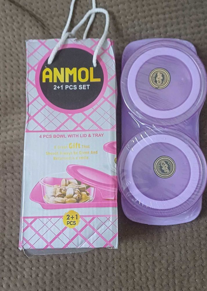 Set Of 2 Containers (Glassware)
