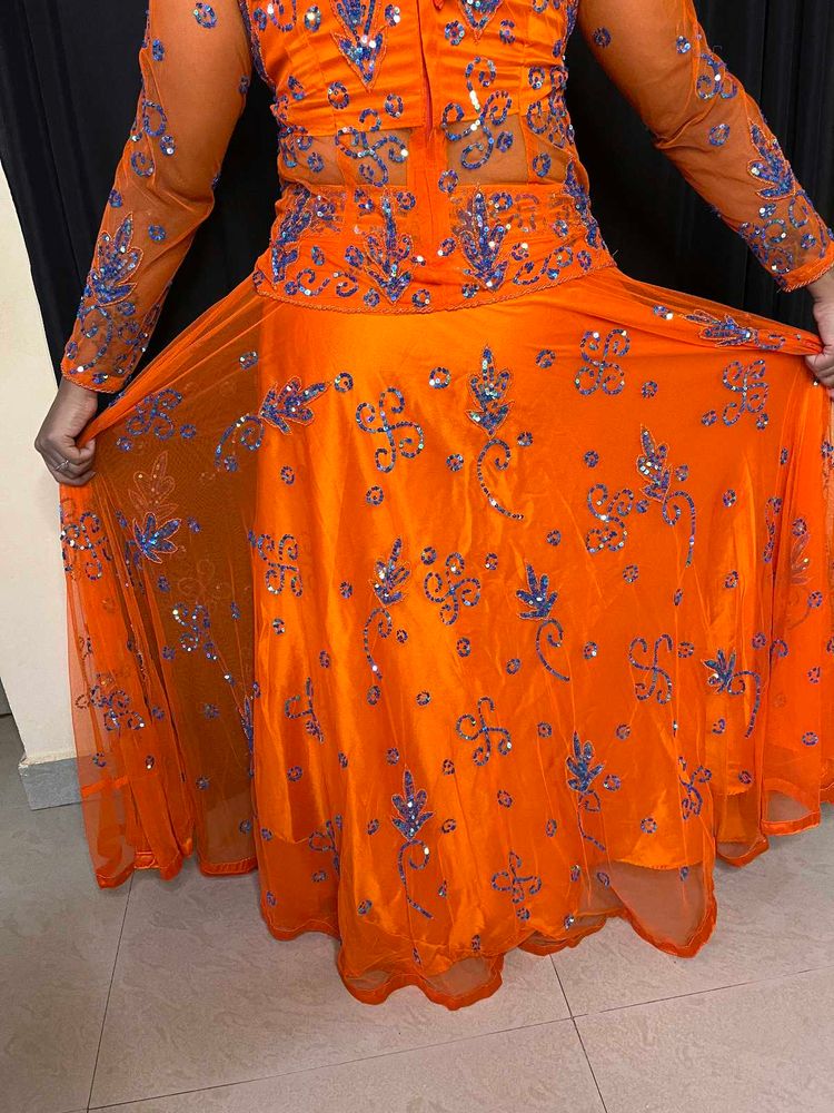 Net Lehenga Choli