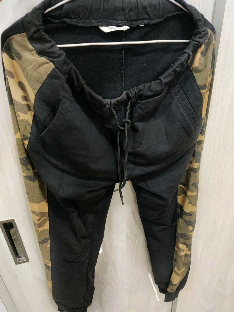 Black &amp; Camforge | Track Pant | Size 28