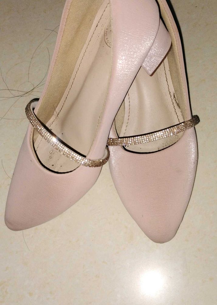 Cute Pink Ballet heels