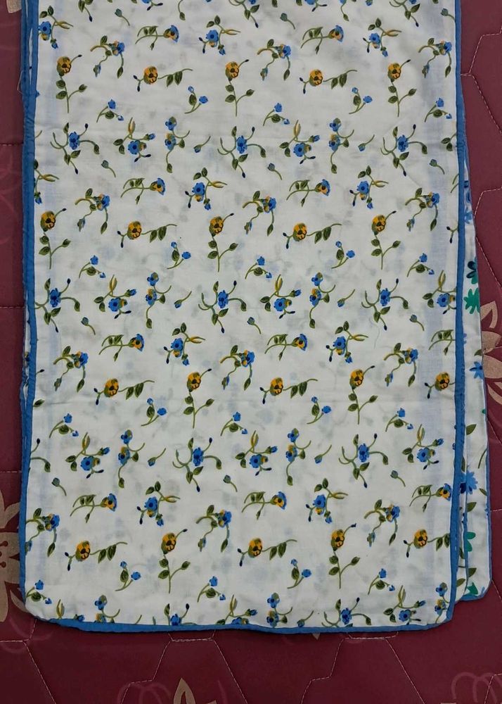 Pure cotton floral pillow covers new 4 pcs