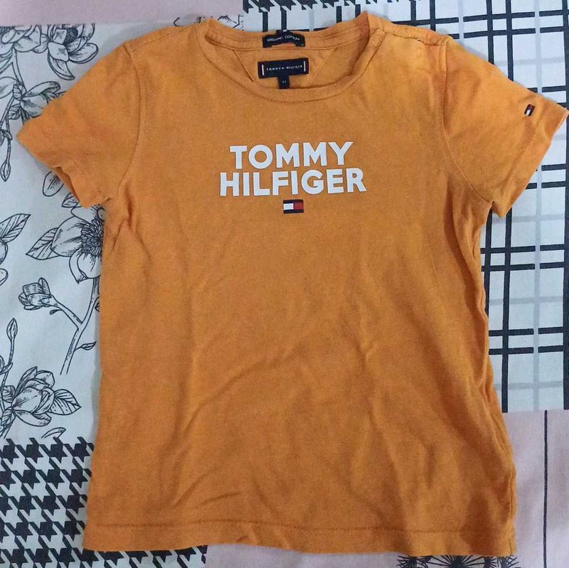 Tommy Hilfiger Orange Tee