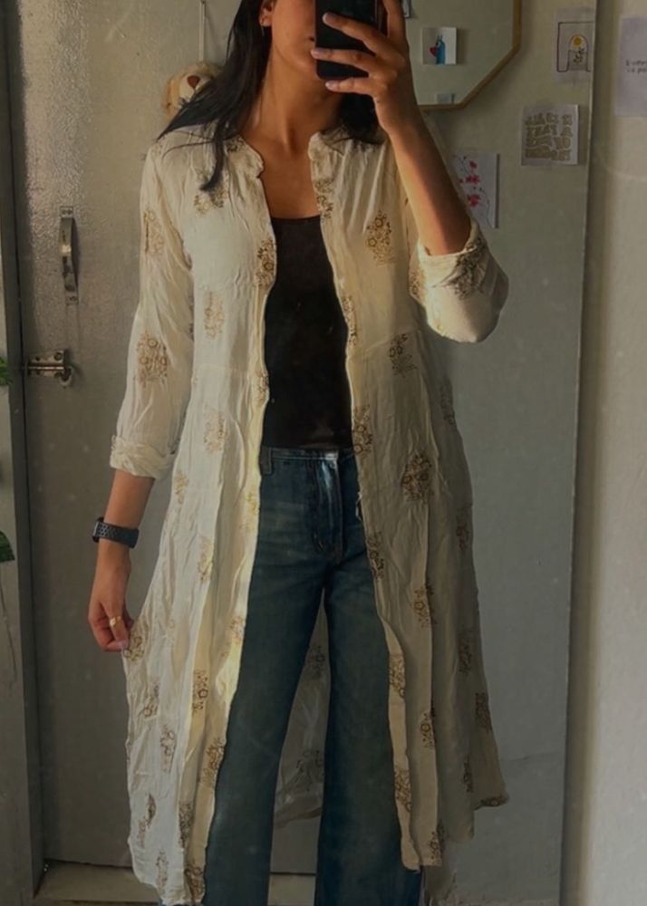 🫧Front Open Kurta / Long Shrug