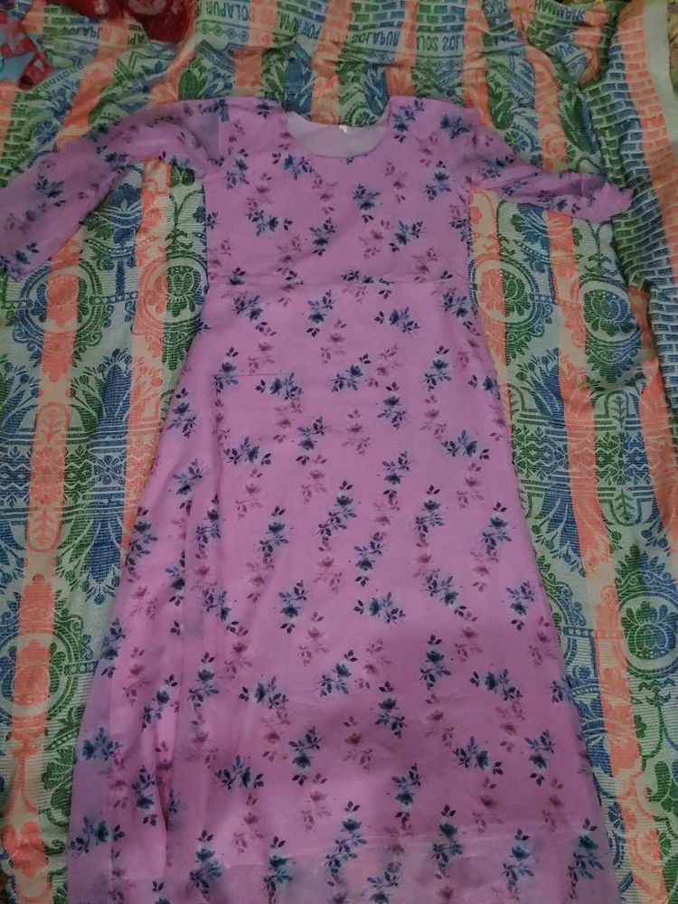 Floral Print Dress 1 Pic Price 502