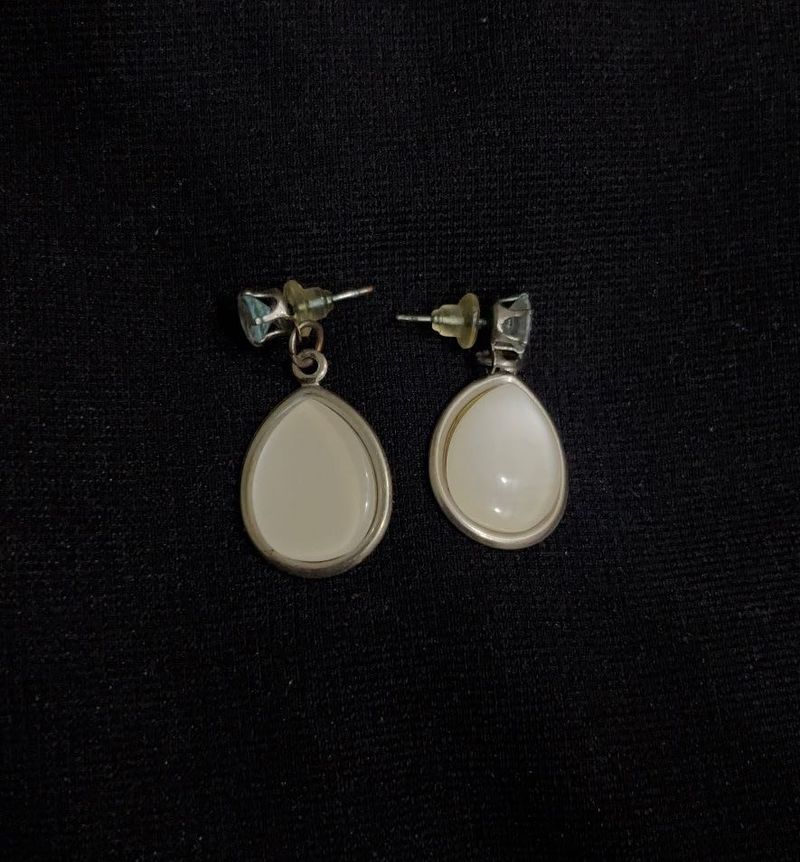 Floating Glass Earrings