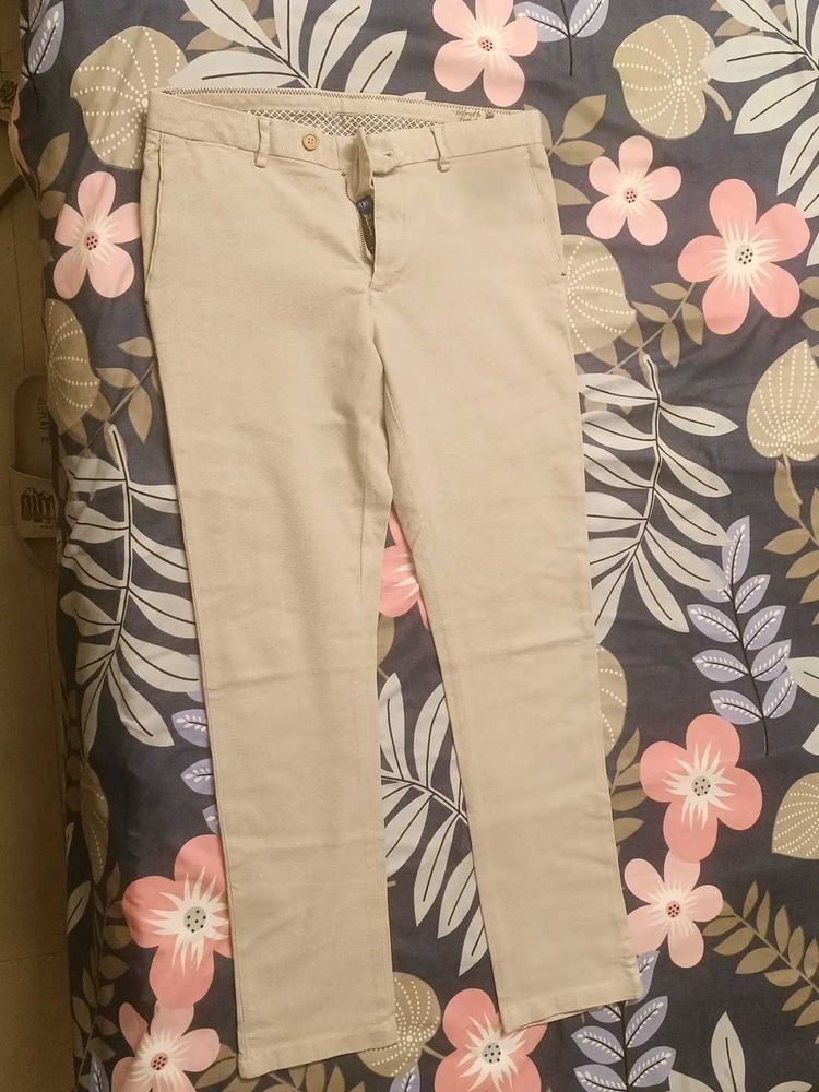 Ivory White Chinos- Size 32