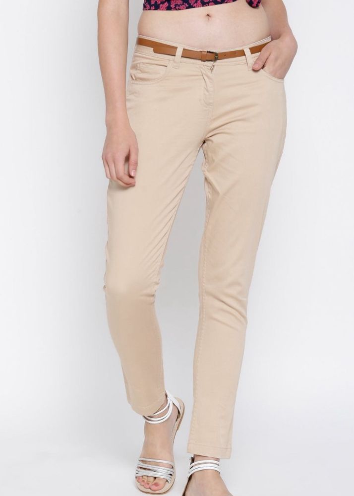 Beige Trousers