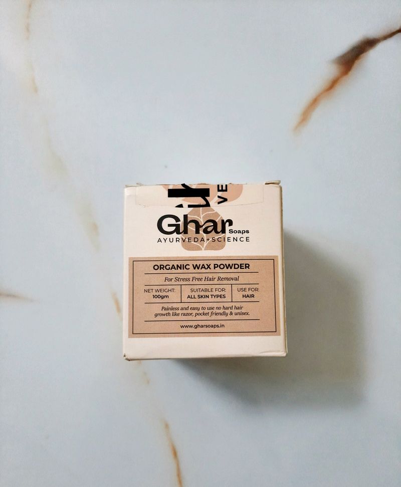 Ghar Soaps Organic Wax Powder