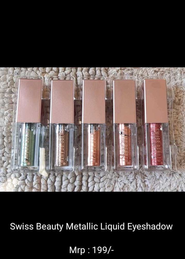 Swiss Beauty Liquid Eyeshadow Set Of 5