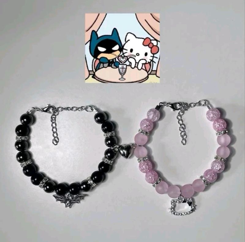 Batman ⁠♡ Hello Kitty Bracelet