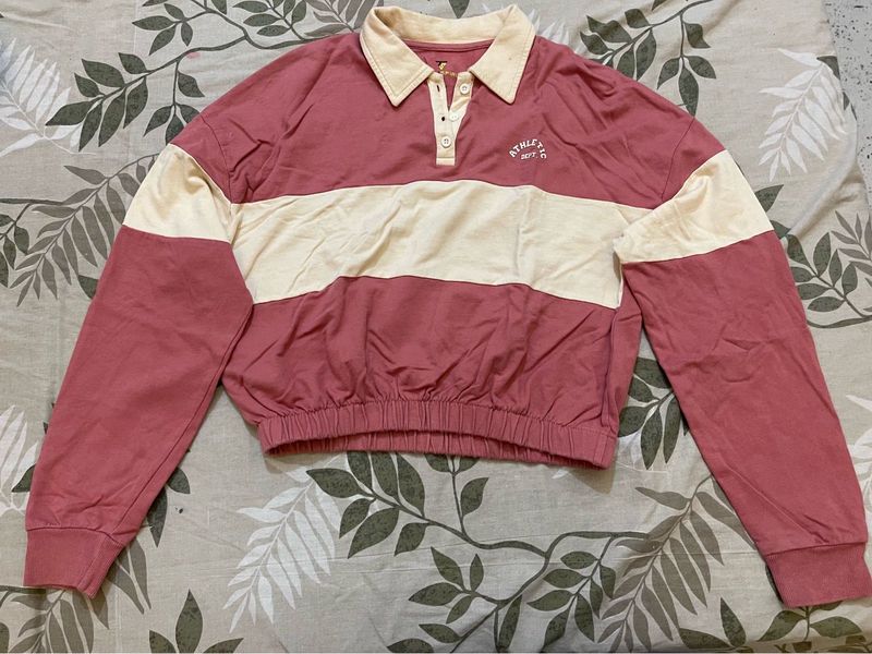 Aesthetic Oversized Pink Pullover
