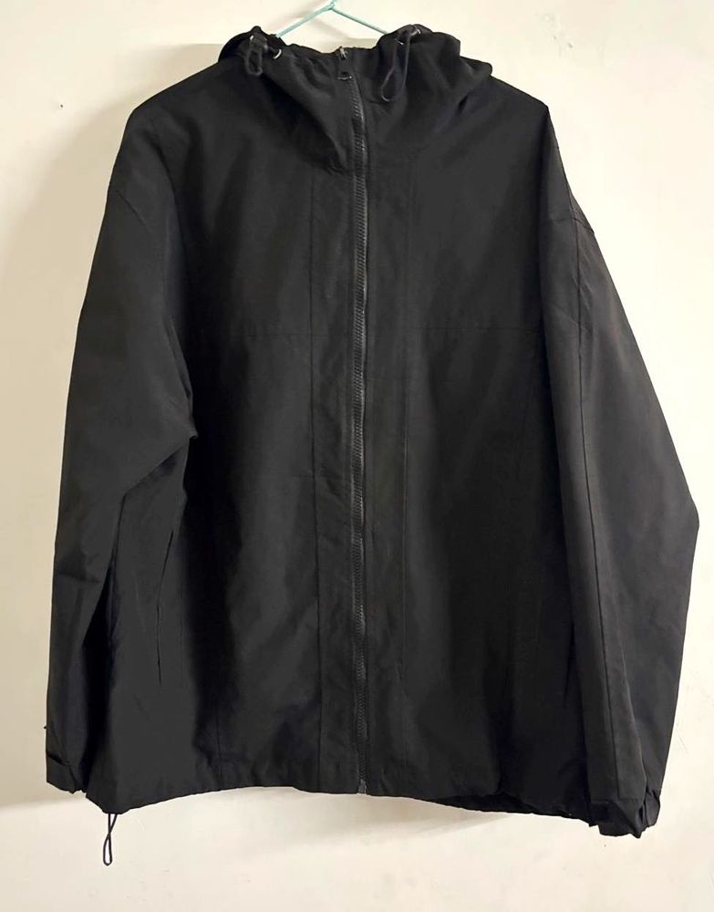 Black wind Breaker Jacket