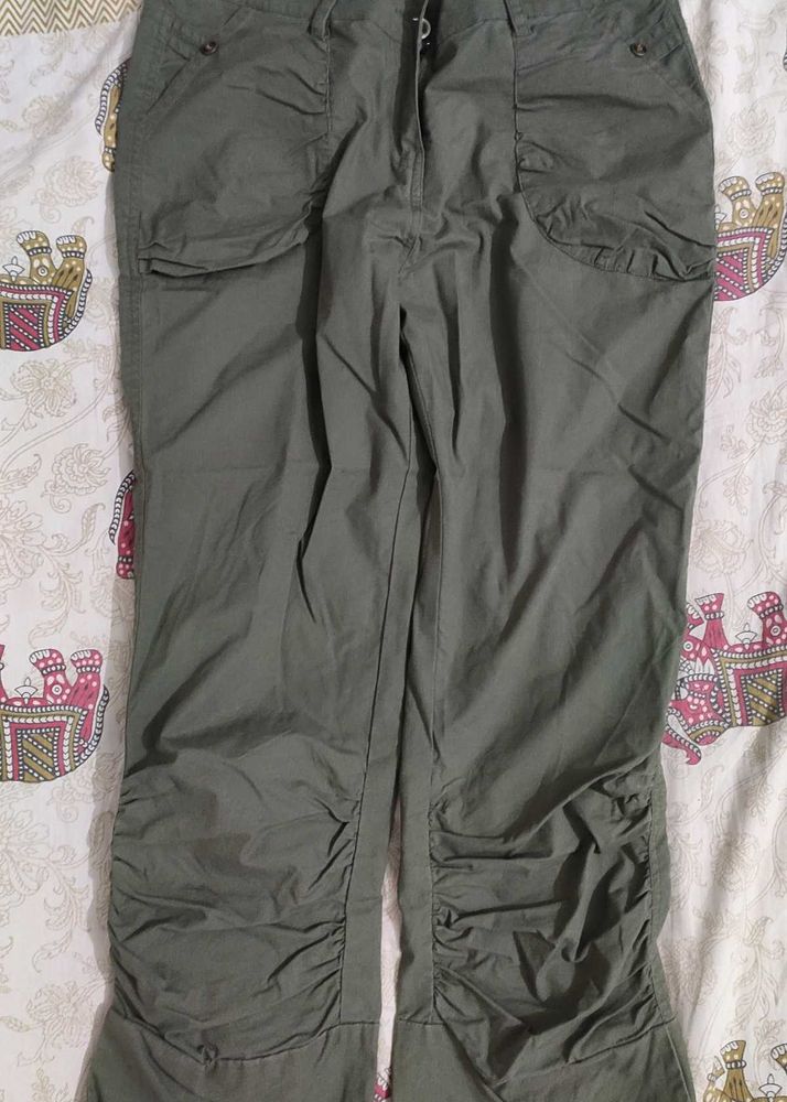 Olive Green Cargo Pants