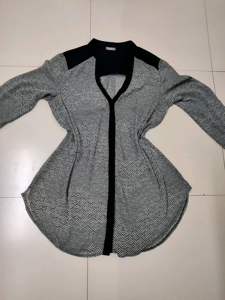 Plush Size Beautiful Shirt