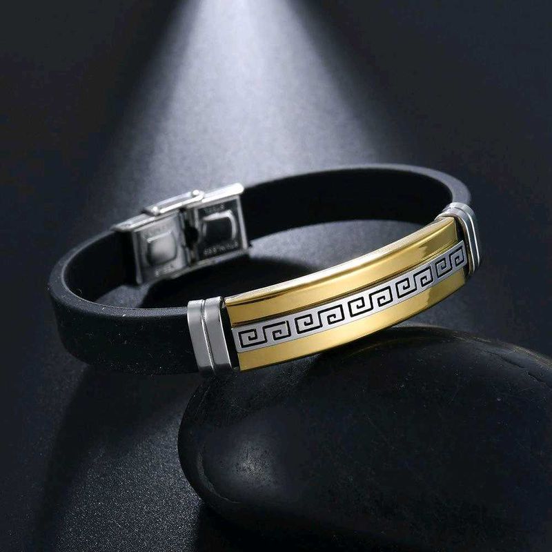Stylish Greek Key Bracelet