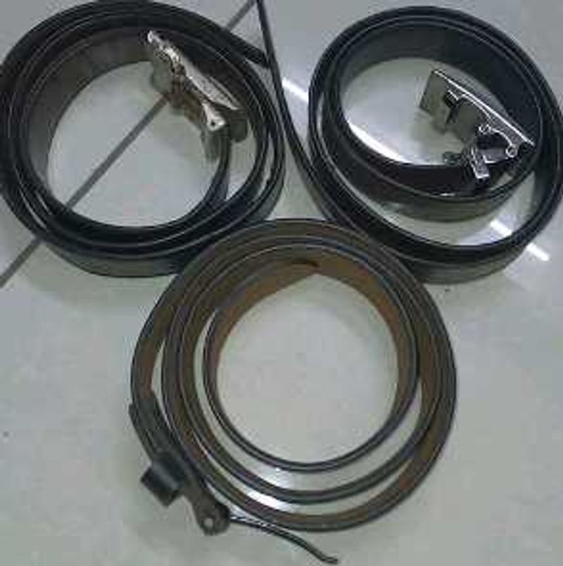 3 Belts, 2 Buckles