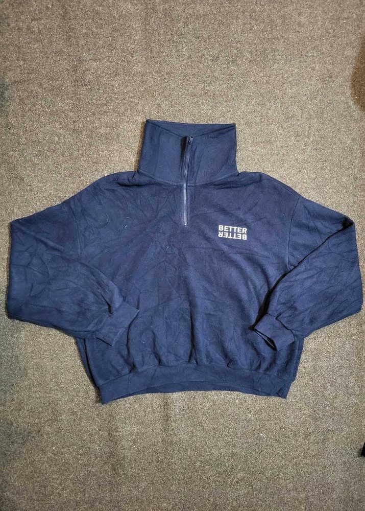 Navy Pullover Sweater