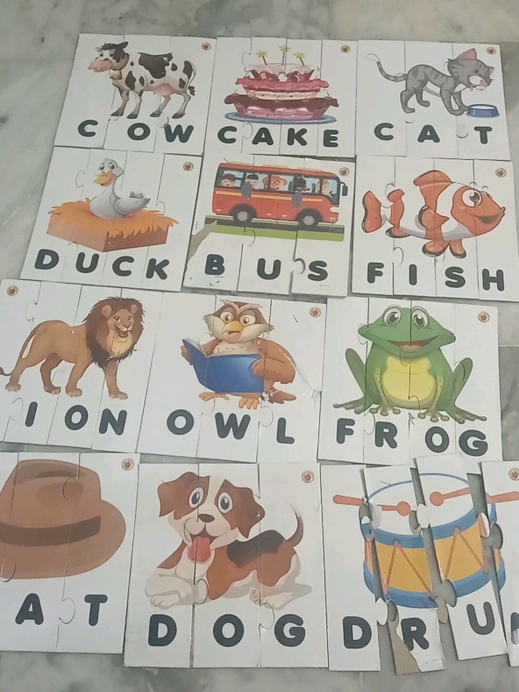 Spelling Puzzle For Kids