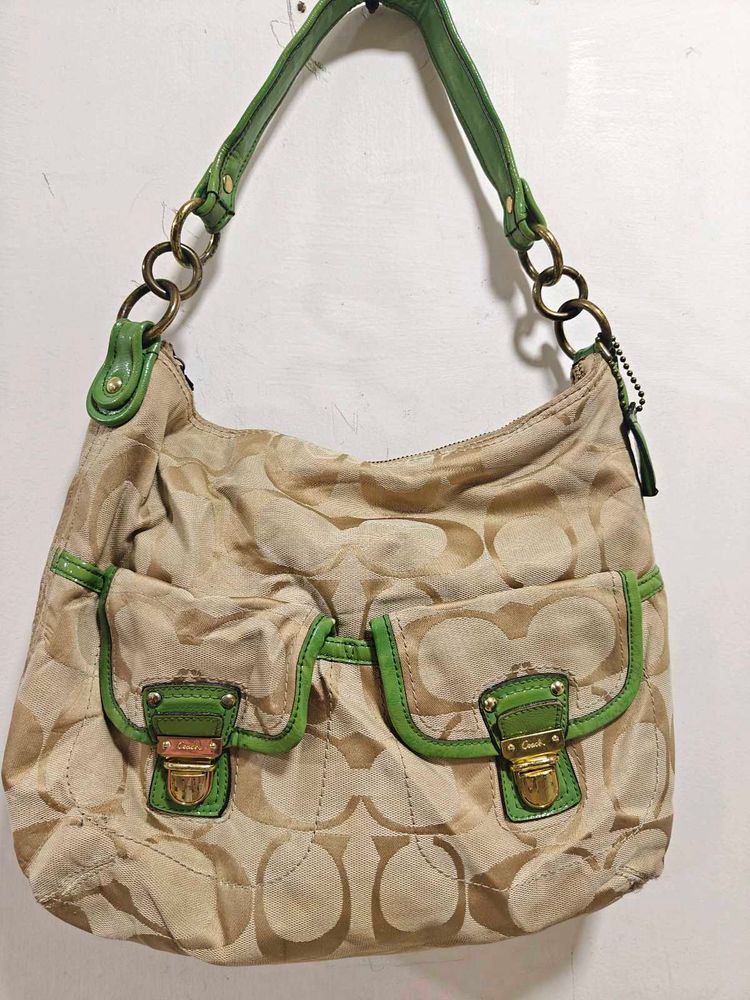 Coach Signature Hobo Bag