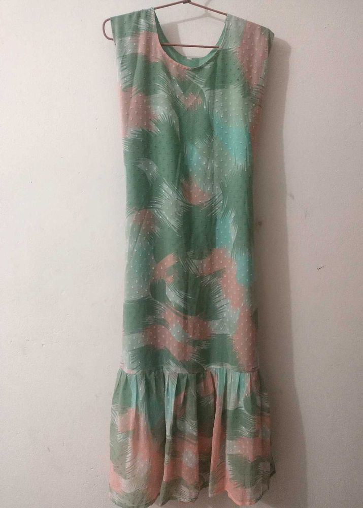 Sleeveless A Line Kurta