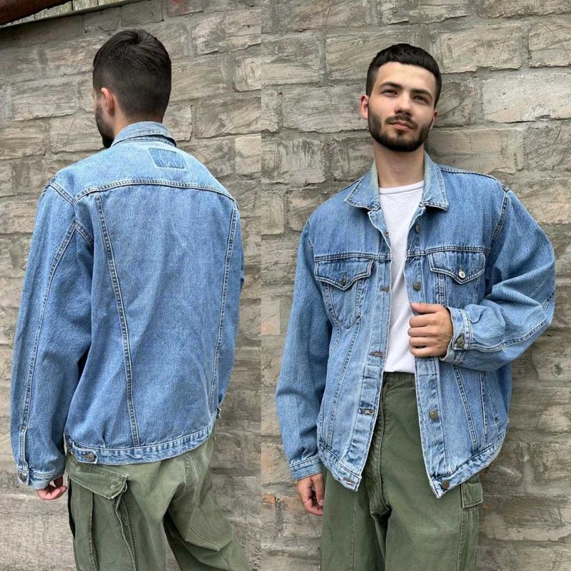 Vintage Light Wash Denim Jacket