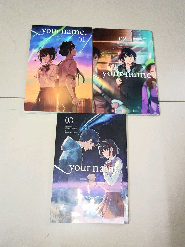 Your Name Manga Set