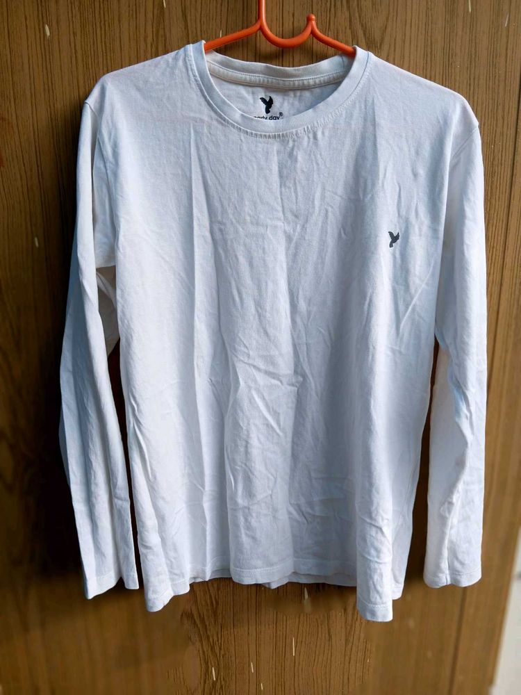 White Long Sleeve T-Shirt