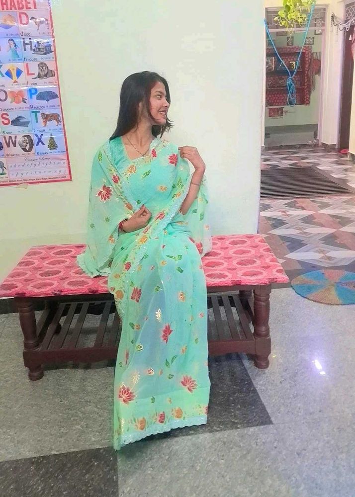 Party Wear Beautiful Saree