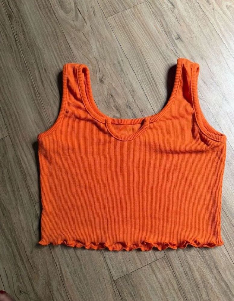 Orange Tank Top
