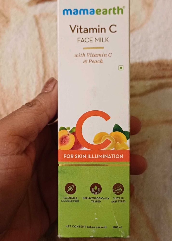 MAMAEARTH VITAMIN C FACE MILK