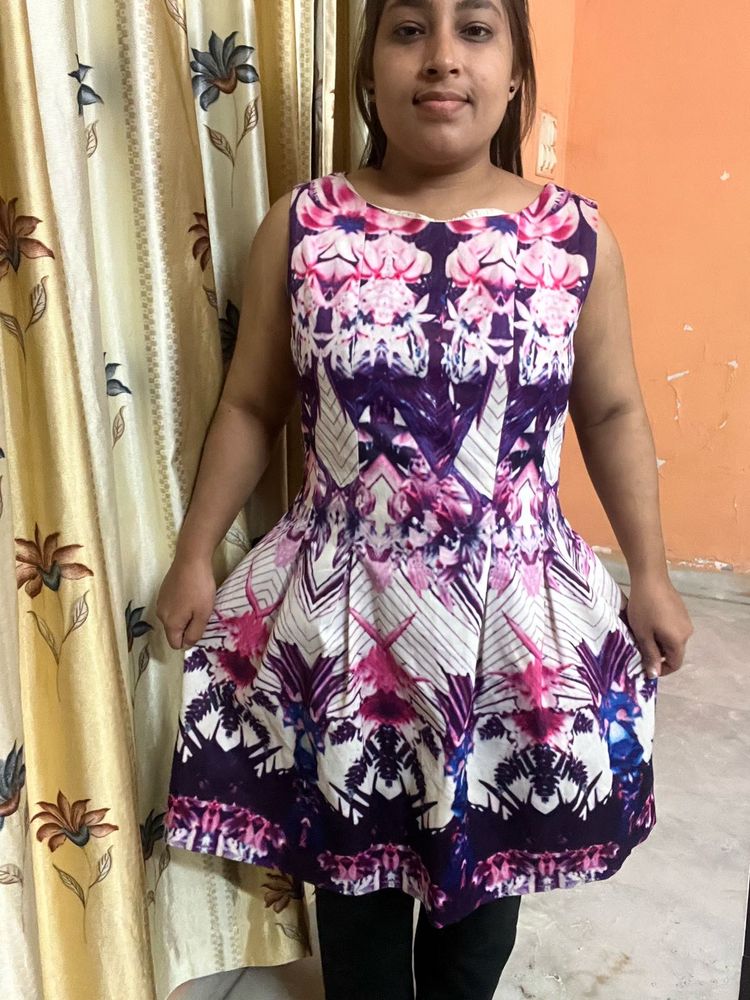 Pintrest Flared chromatic one piece