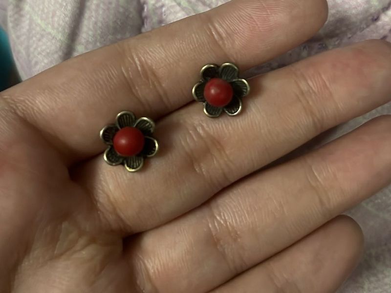 Flower Stud Earrings
