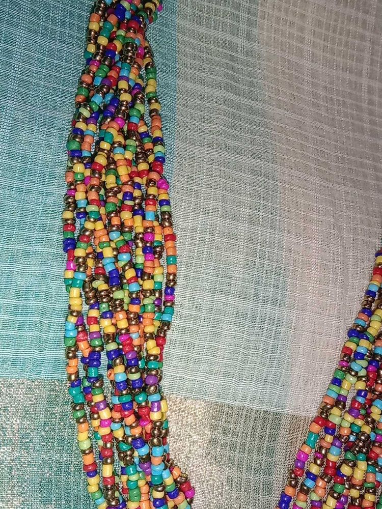 Multicoloured Small Beads Chain